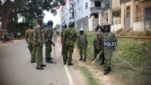 Protests Across Kenya. 