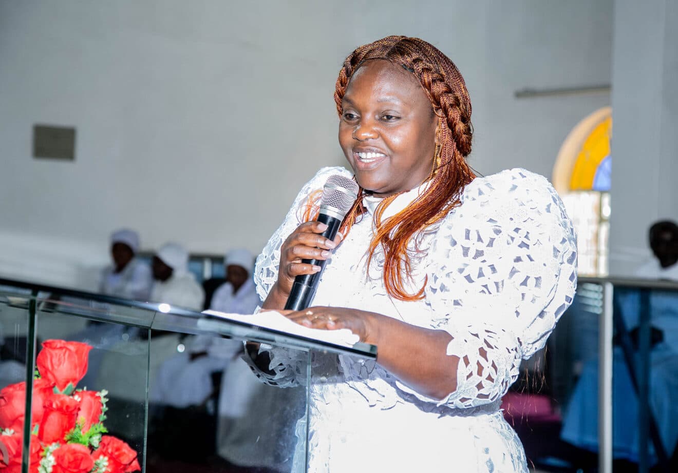 Gachagua Praises Pastor Dorcas During Her Ordination: “She is the Glue that Holds Our Family” Chaos Unfolds in Nyeri as Maina Njenga Disrupts Gachagua’s Spouse’s Prayer Meeting