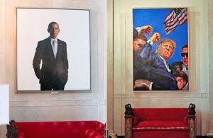 Trump Removes Obama Portrait from Prime White House Spot Trump Removes Obama Portrait from Prime White House Spot