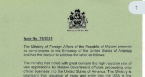 US Embassy Exposes Malawian Officials in Diplomatic Visa Scandal US Embassy Exposes Malawian Officials in Diplomatic Visa Scandal