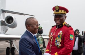 Coup Leader Nguema to Win Election in Gabon Coup Leader Nguema to Win Election Guinea Bissau's President Embaló congratulates Gabon's Military President Nguema on winning the election BEFORE results are announced.