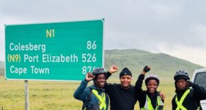 Cycling Trio Reach Destination: Incredible Limpopo to Cape Town Journey Inspires Nation Cycling Trio Reach Destination: Incredible Limpopo to Cape Town Journey Inspires Nation