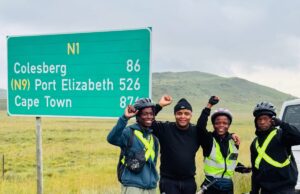 Cycling Trio Reach Destination: Incredible Limpopo to Cape Town Journey Inspires Nation Cycling Trio Reach Destination: Incredible Limpopo to Cape Town Journey Inspires Nation