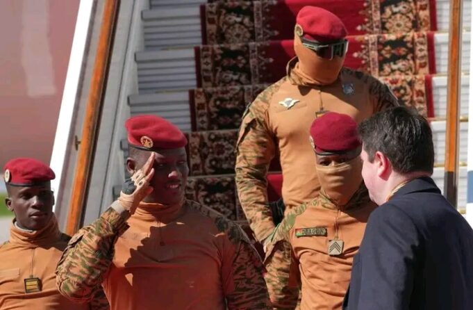 Ibrahim Traoré Among Global Leaders Attending Putin’s Victory Day Celebrations in Moscow