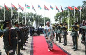 Historic First: All-Female Guard of Honour Welcomes Namibia’s President Ndaitwah in Angola Historic First: All-Female Guard of Honour Welcomes Namibia’s President Ndaitwah in Angola