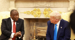 Trump Reignites Controversy With False ‘White Genocide’ Claims During S.A Meeting Trump Reignites Controversy With False ‘White Genocide’ Claims During Fiery South Africa Meeting