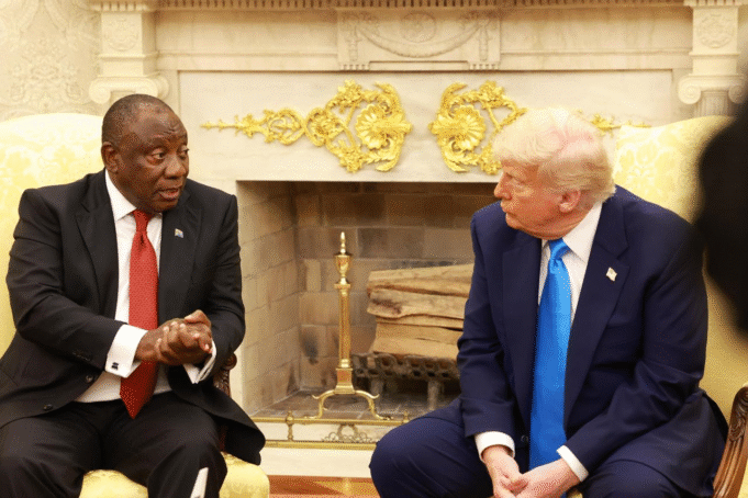 Trump Reignites Controversy With False ‘White Genocide’ Claims During S.A Meeting Trump Reignites Controversy With False ‘White Genocide’ Claims During Fiery South Africa Meeting