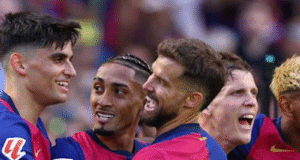 Barcelona edge Real Madrid 4-3 in thrilling El Clásico Barcelona edge Real Madrid 4-3 in thrilling El Clásico