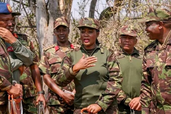 Kenyan Peacekeepers Build Kitchens for Widows and Orphans in DRC