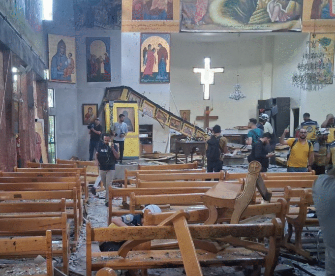 Suicide Bombing Claims Lives at Damascus Church During Sunday Service