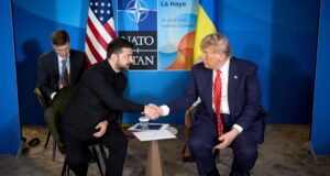 Zelensky Talks ‘Ceasefire, Genuine Peace’ with Trump at NATO Summit Zelensky Talks 'Ceasefire, Genuine Peace' with Trump at NATO Summit