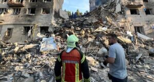 Russia Pounds Kyiv with Over 400 Drones and Missiles in One of the Deadliest Strikes This Year Russia Pounds Kyiv with Over 400 Drones and Missiles in One of the Deadliest Strikes This Year