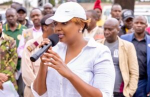 Karen Nyamu Faults Youth Over Chaotic Turn of Protest Karen Nyamu