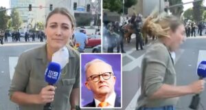 Aussie PM Slams U.S. After Reporter Hit by Rubber Bullet During LA Protests