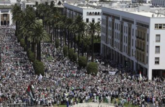 Thousands in Morocco call for end to Gaza war Thousands in Morocco call for end to Gaza war