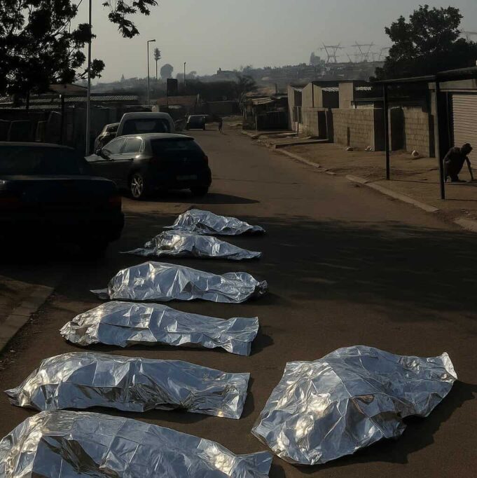 Six Fatalities in Tavern Shooting in Olievenhoutbosch, Pretoria Six Fatalities in Tavern Shooting in Olievenhoutbosch, Pretoria