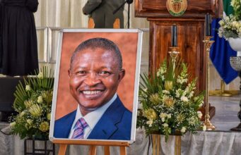 President Cyril Ramaphosa Honors Former Deputy President David Mabuza at His State Funeral President Cyril Ramaphosa Honors Former Deputy President David Mabuza at His State Funeral