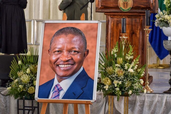President Cyril Ramaphosa Honors Former Deputy President David Mabuza at His State Funeral President Cyril Ramaphosa Honors Former Deputy President David Mabuza at His State Funeral