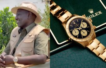 Ruto’s KSh 5.6M Rolex Sparks Online Buzz During Masai Mara Tour Ruto’s KSh 5.6M Rolex Sparks Online Buzz During Masai Mara Tour