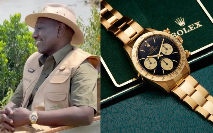 Ruto’s KSh 5.6M Rolex Sparks Online Buzz During Masai Mara Tour Ruto’s KSh 5.6M Rolex Sparks Online Buzz During Masai Mara Tour