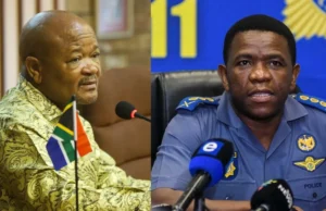 South African Police Commissioner Accuses Minister of Criminal Associations South African Police Commissioner Accuses Minister of Criminal Associations