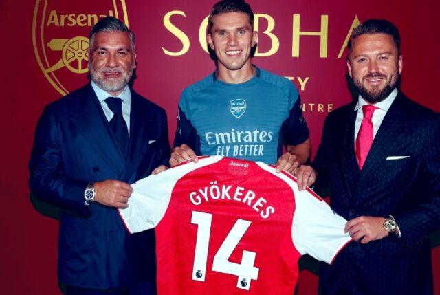 Viktor Gyokeres Joins Arsenal in €73 Million Deal After Facing Them in Champions League