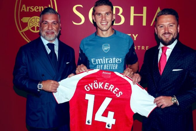 Viktor Gyokeres Joins Arsenal in €73 Million Deal After Facing Them in Champions League Viktor Gyokeres Joins Arsenal in €73 Million Deal After Facing Them in Champions League