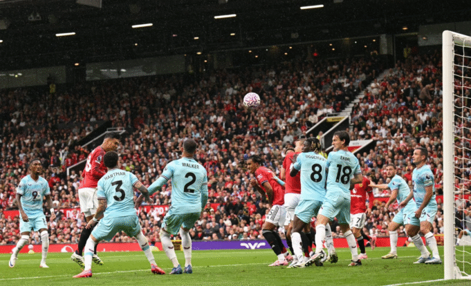 Late goal against Burnley at home gives Manchester United season’s first win Late goal against Burnley at home gives Manchester United season’s first win