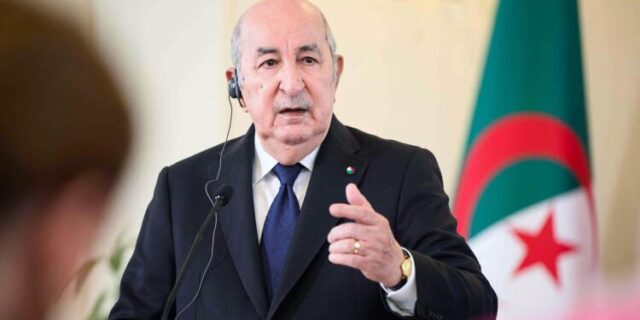 President Tebboune Sacks Prime Minister President Tebboune Sacks Prime Minister