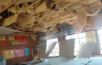 Ceiling collapse at Limpopo school injures 20 pupils Ceiling collapse at Limpopo school injures 20 pupils