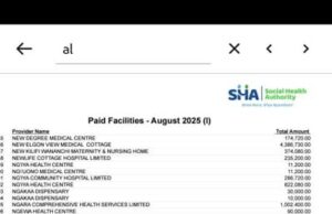 SHA under fire for paying Ksh19.9 million to a non-operational Health Centre in Homa Bay (LOOK) SHA under fire for paying Ksh19.9 million to a non-operational Health Centre in Homa Bay (LOOK)