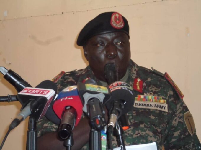 Seven Gambia Armed Forces personnel dismissed over misconduct Seven Gambia Armed Forces personnel dismissed over misconduct