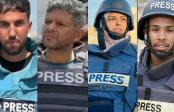 Four journalists killed in Israeli strike on hospital in Gaza Four journalists killed in Israeli strike on hospital in Gaza