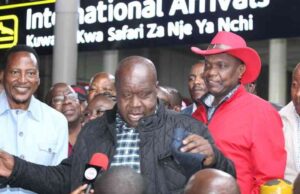 Matiang’i Returns from US, Declares 2027 Presidential Bid – Meets Gachagua in Maryland