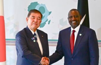 Ruto meets Japan’s Prime Minister Shigeru Ishiba ahead of TICAD 9 conference Ruto meets Japan’s Prime Minister Shigeru Ishiba ahead of TICAD 9 conference