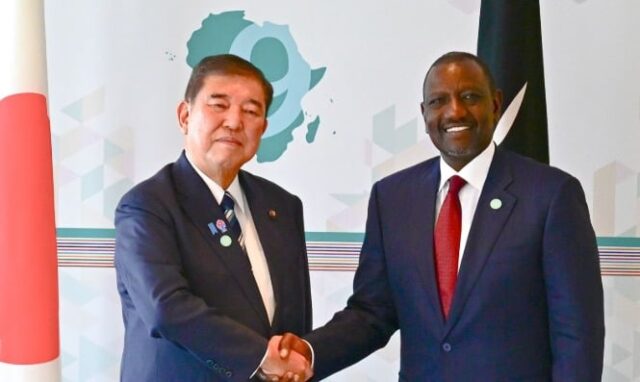 Ruto meets Japan’s Prime Minister Shigeru Ishiba ahead of TICAD 9 conference