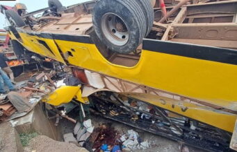Nyakach Mourns 22 Victims of Kisumu Bus Crash in Mass Burial