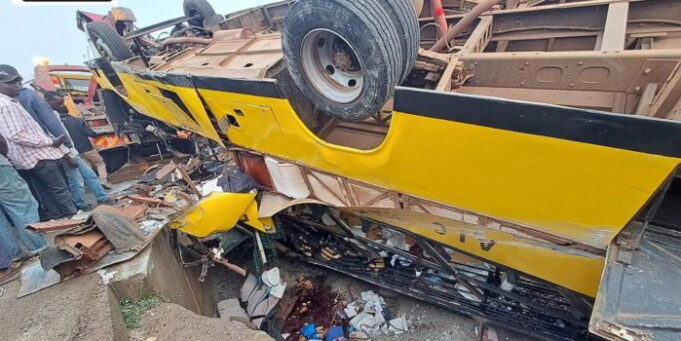 Nyakach Mourns 22 Victims of Kisumu Bus Crash in Mass Burial
