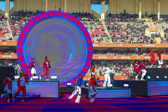 Fireworks at Kasarani as star-studded CHAN 2024 closing ceremony lights up Nairobi