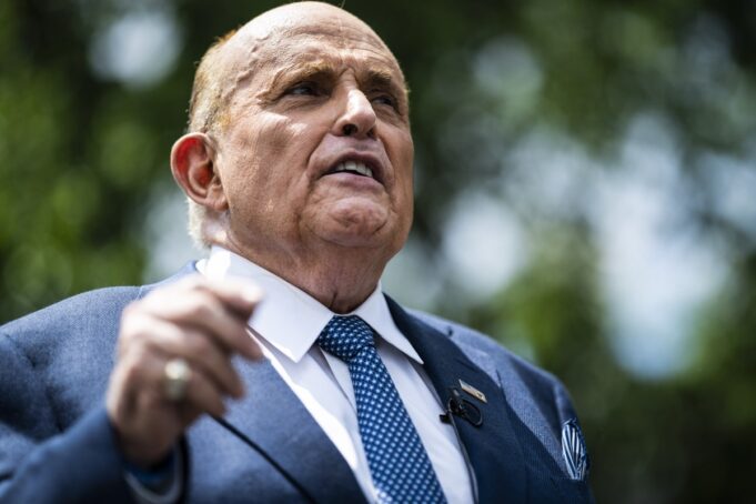 Giuliani hospitalized with multiple injuries after car crash Giuliani hospitalized with multiple injuries after car crash