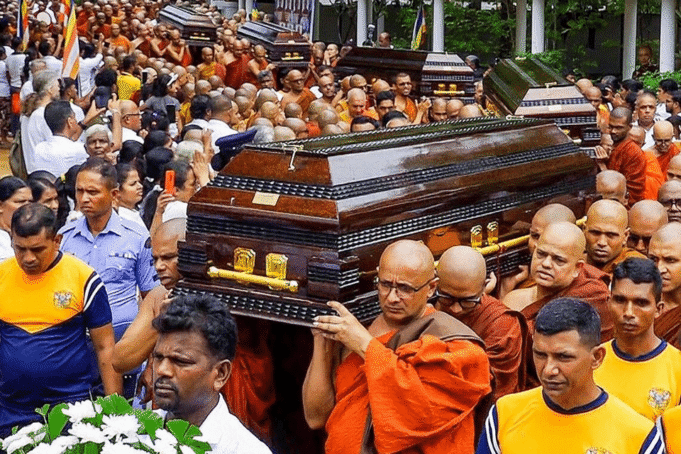 Eighth monk dies after Sri Lanka cable car crash Eighth monk dies after Sri Lanka cable car crash