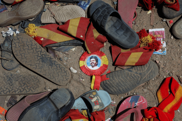 Indian police file case against actor-politician Vijay's party after stampede kills 39