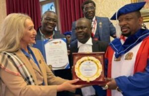 Mike Sonko Bags Global Leadership Award at UK Parliament Mike Sonko Bags Global Leadership Award at UK Parliament