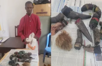 Machakos Man Arrested With Witchcraft Items in Ongoing Murder Probe Machakos man, Mumo Nthiwa, charged with possession of witchcraft items.