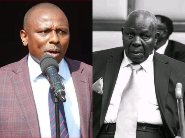 Majority Leader Kimani Ichung’wah Mourns the Death of His Father