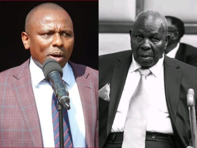 Majority Leader Kimani Ichung’wah Mourns the Death of His Father Majority Leader Kimani Ichung’wah Mourns the Death of His Father