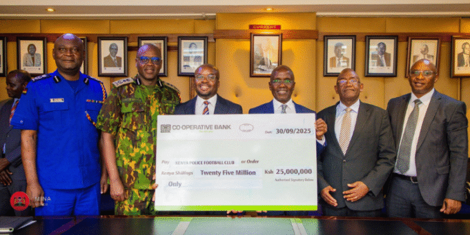 Kenya Police FC Lands Ksh 25 Million Sponsorship from Co-operative Bank Kenya Police FC Lands Ksh 25 Million Sponsorship from Co-operative Bank