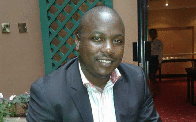 Makueni tycoon Dennis Kasyoki dies in a tragic car accident at the Green Park area on the Nairobi–Mombasa Road The trailer fell on his double cabin car directly on his head