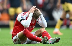 Arsenal Sweat Over Odegaard Injury After West Ham Clash Arsenal Sweat Over Odegaard Injury After West Ham Clash