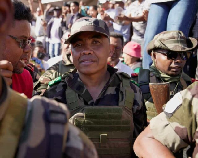 Madagascar’s military coup leader says he will be sworn in as president